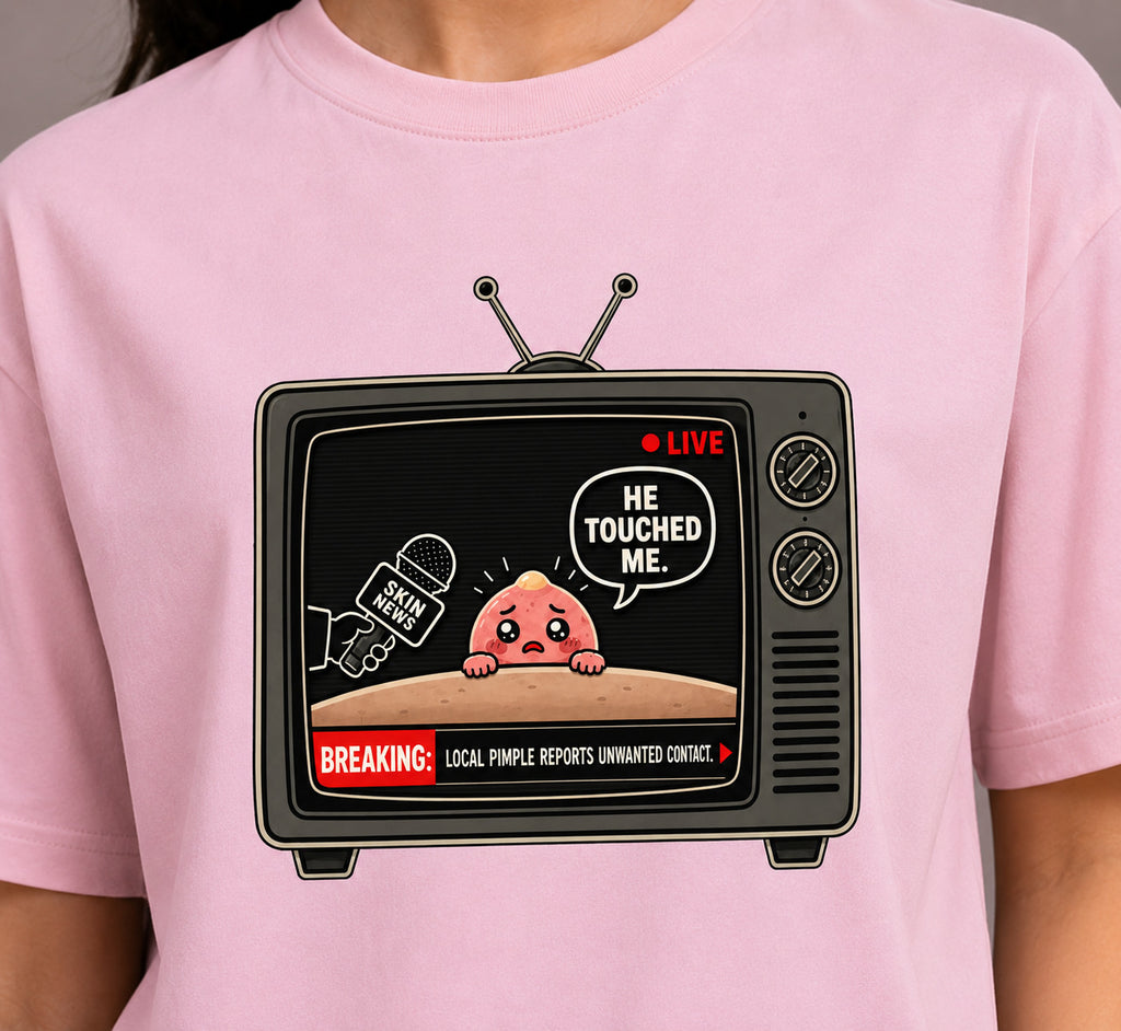 Assault on acne | Unisex Stretch T-shirt for Medical Students