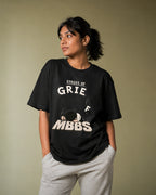 At stage of Depression | Unisex Stretch T-shirt for MBBS Students and Medicos