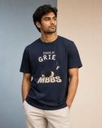 At stage of Depression | Unisex Stretch T-shirt for MBBS Students and Medicos