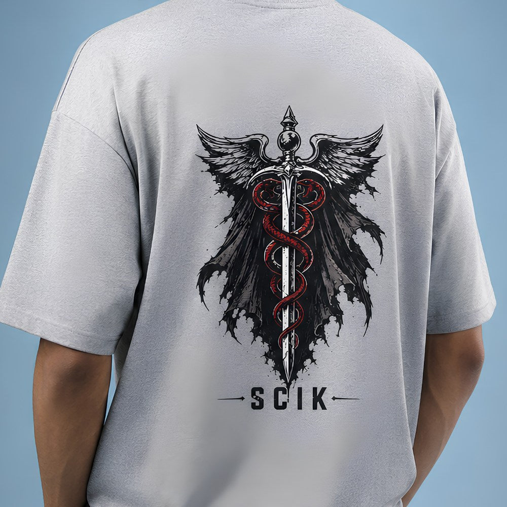 Caduceus | Unisex Oversized Classic T-Shirt