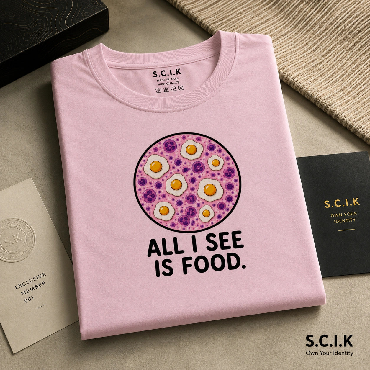 Good Food Everywhere | Unisex Stretch T-shirt for Medical Students