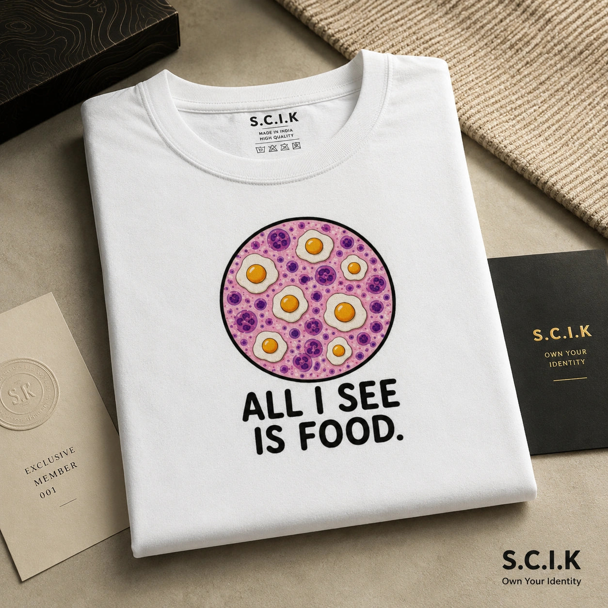 Good Food Everywhere | Unisex Stretch T-shirt for Medical Students