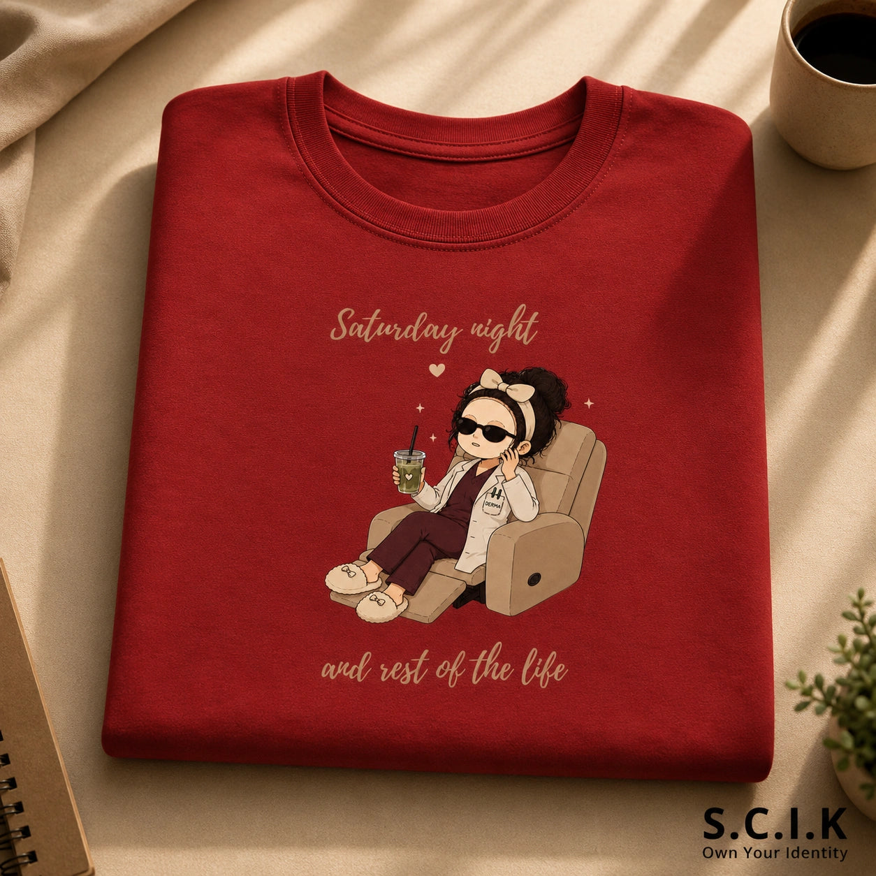 Derma life | Unisex Stretch T-shirt