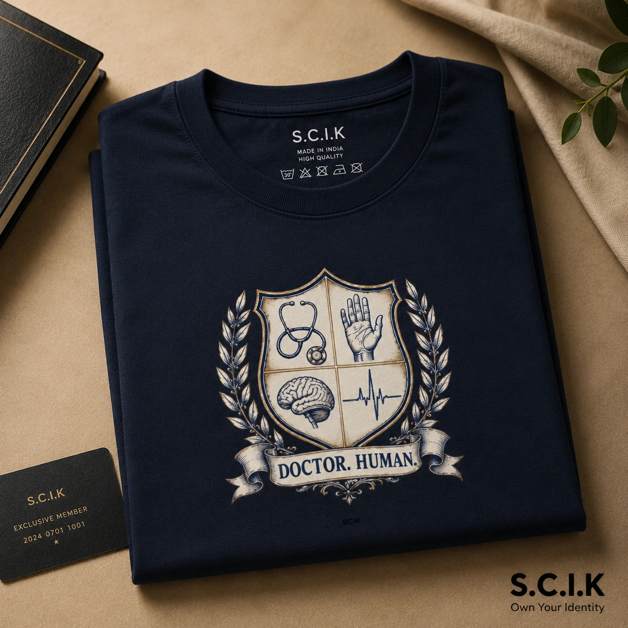 Doctor. Human | Unisex Stretch T-shirt | The Hero Collection