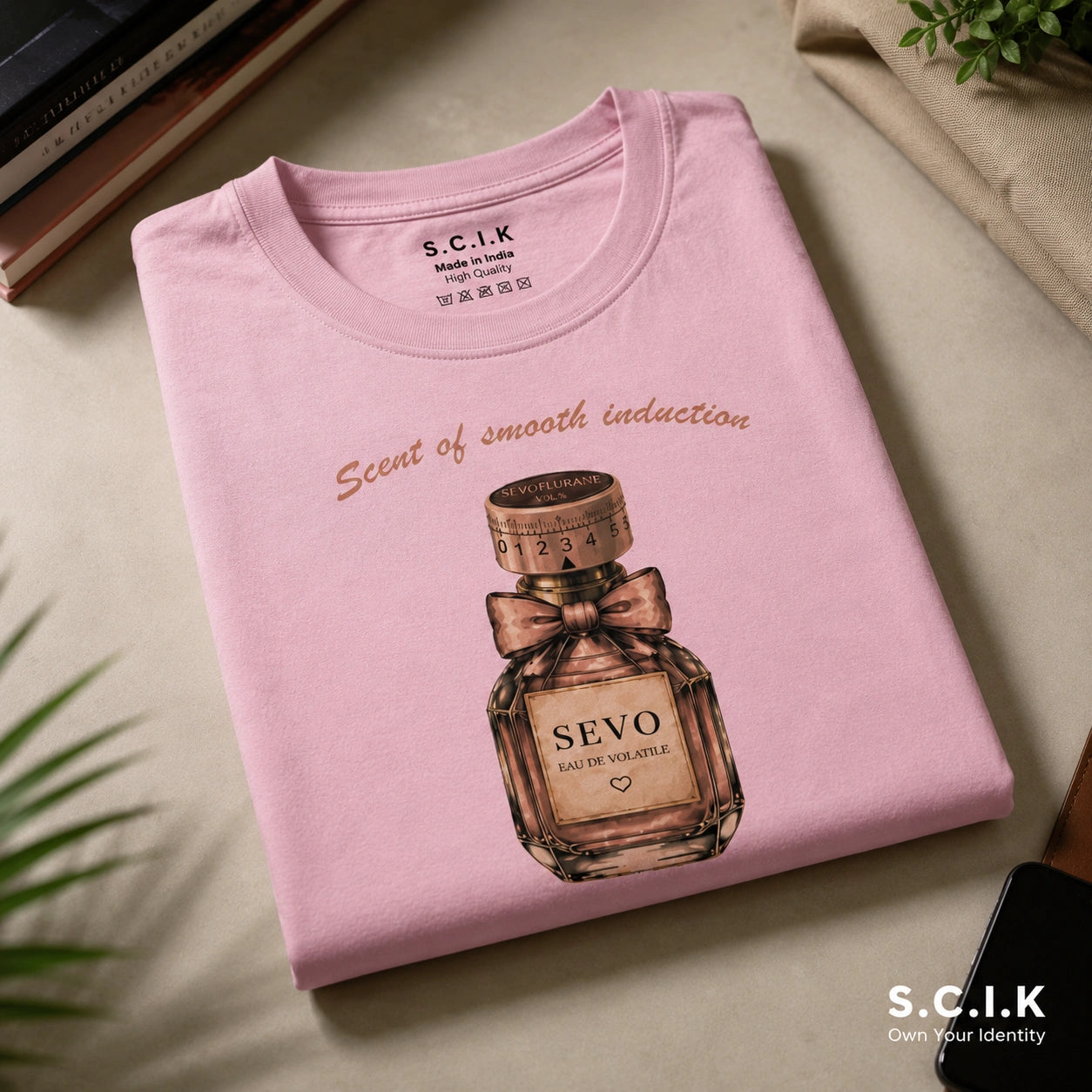 Knockout Perfume | Unisex Stretch T-shirt for Anesthetists and Medicos