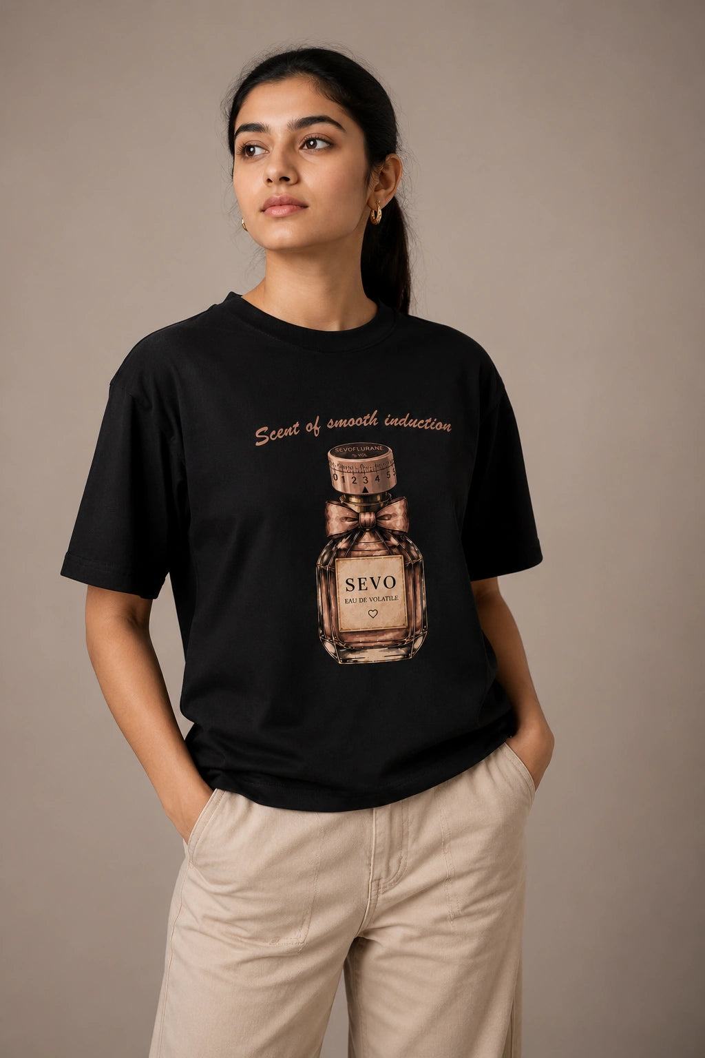 Knockout Perfume | Unisex Stretch T-shirt for Anesthetists and Medicos