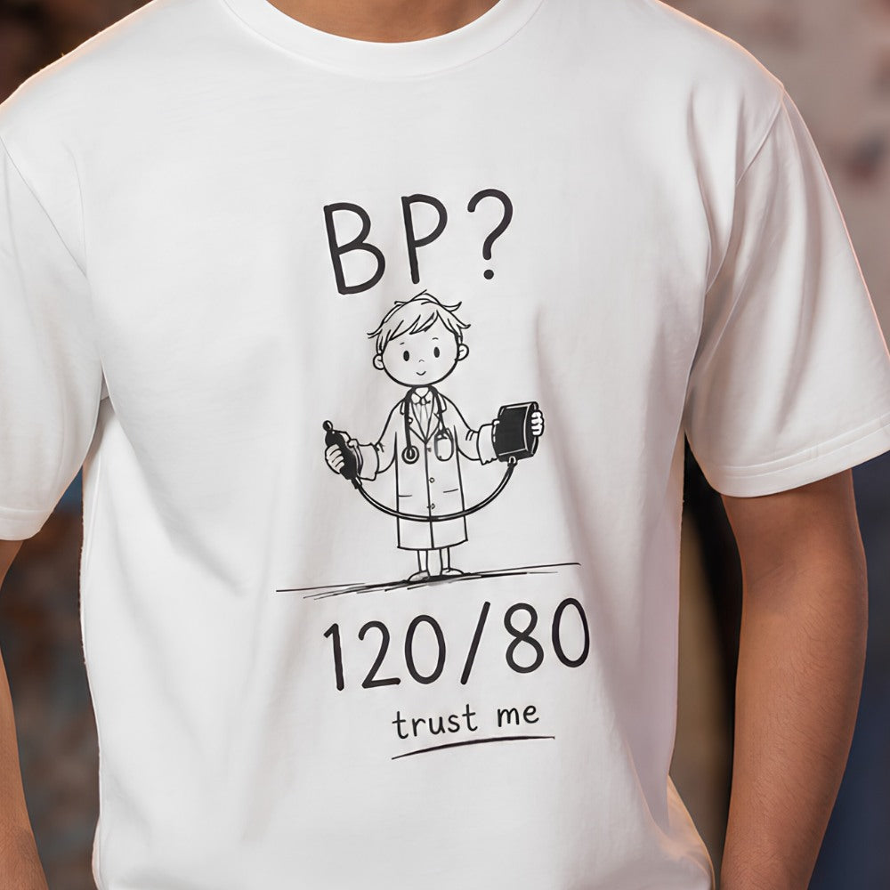 Normal BP - Trust Me | Unisex Stretch T-Shirt for Medicos / Interns