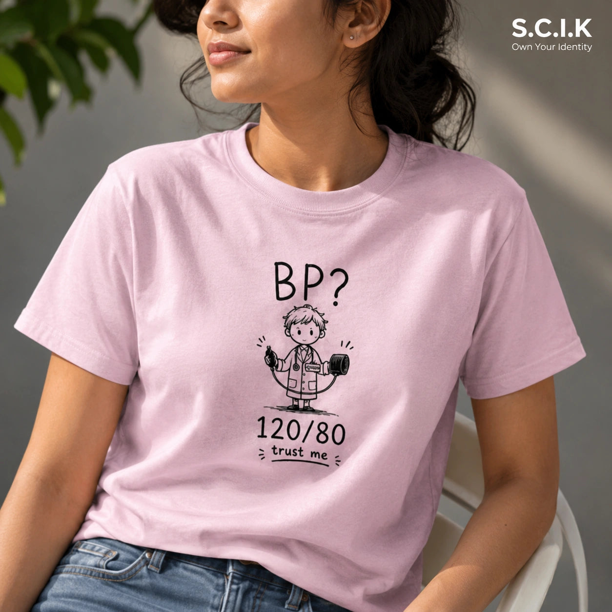 Normal BP - Trust Me | Unisex Stretch T-Shirt for Medicos / Interns