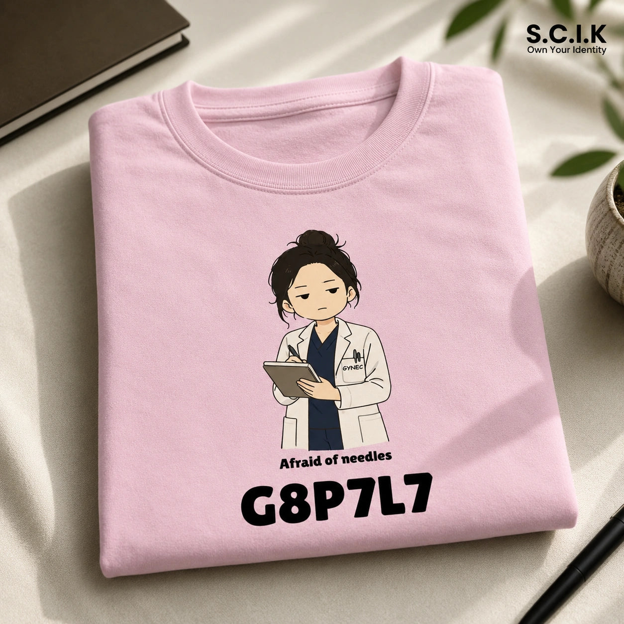 Obstetric History  | Unisex Stretch T-shirt for Obstetrics & Gynecology