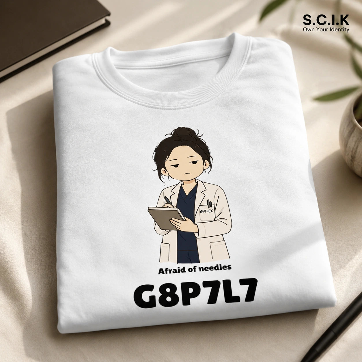 Obstetric History  | Unisex Stretch T-shirt for Obstetrics & Gynecology