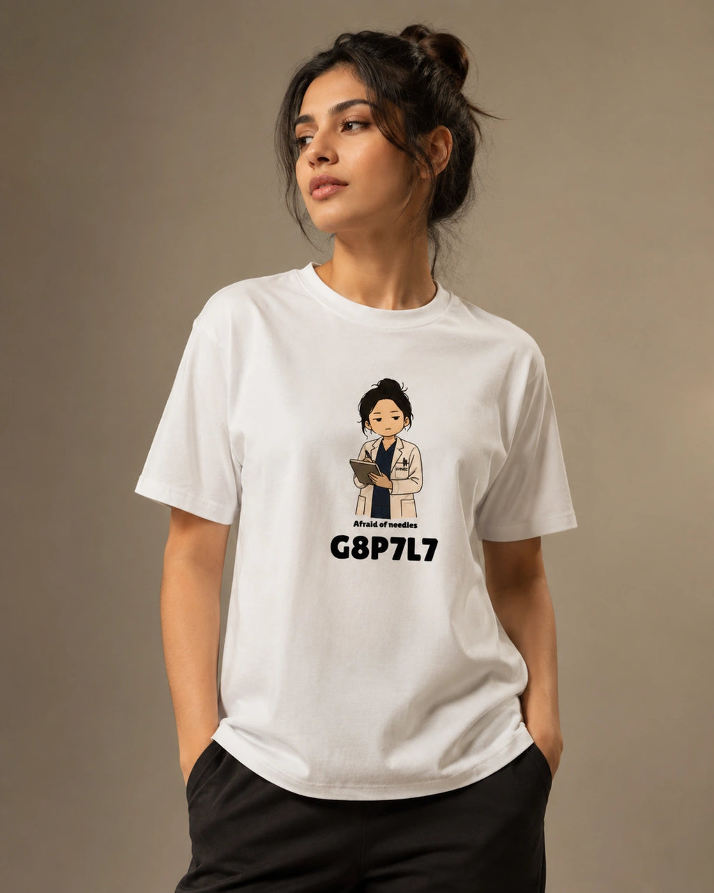 Obstetric History  | Unisex Stretch T-shirt for Obstetrics & Gynecology