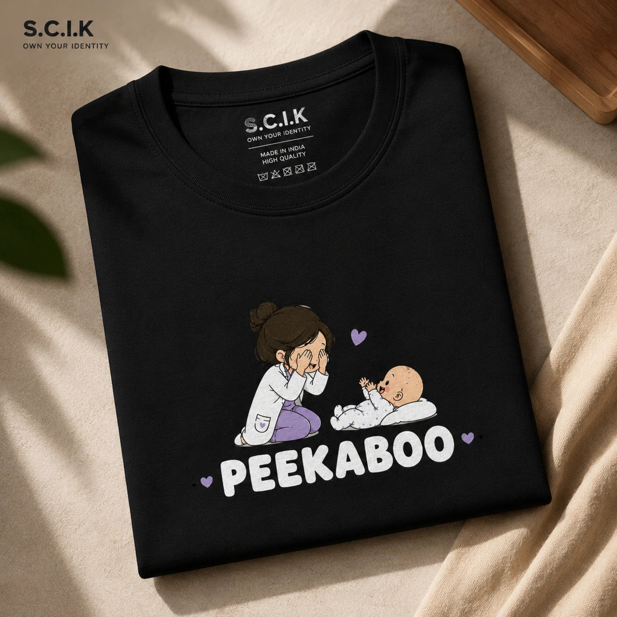 Object permanence Milestone | Unisex Stretch T-shirt