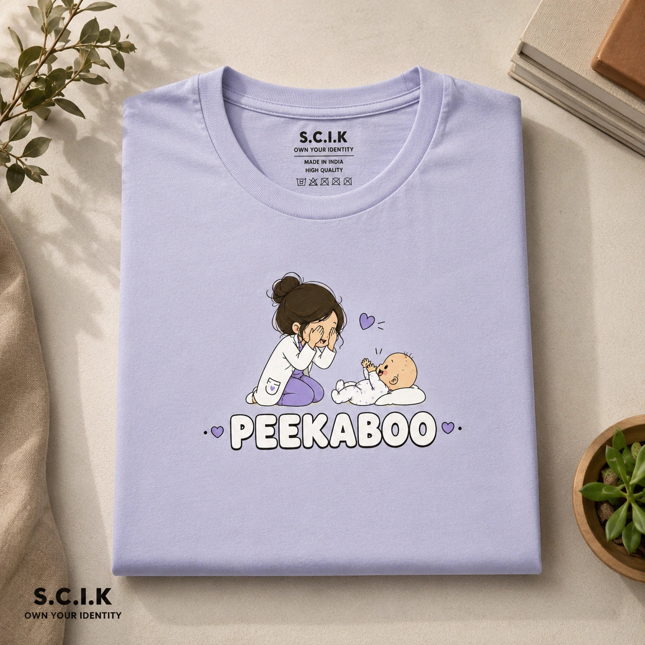 Object permanence Milestone | Unisex Stretch T-shirt