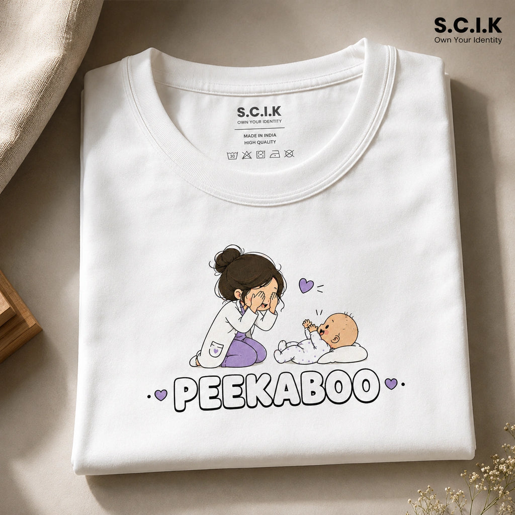 Object permanence Milestone | Unisex Stretch T-shirt