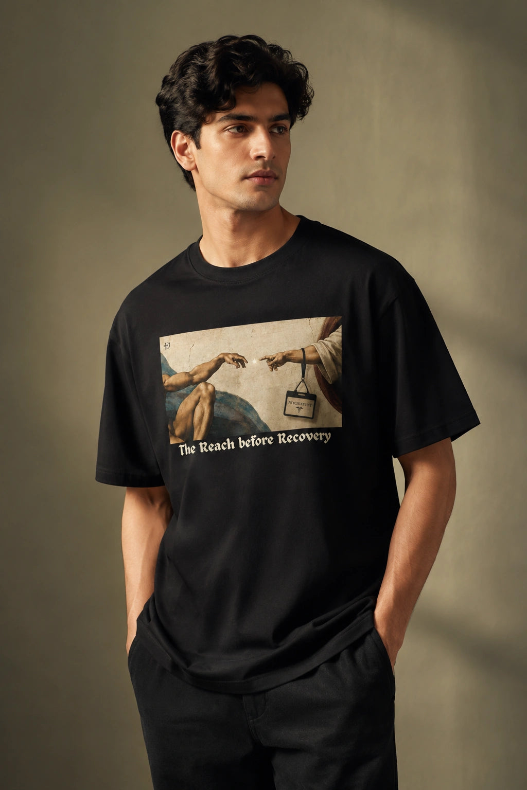 Just reach out | Unisex Stretch T-shirt | Psychiatry Theme Tshirt