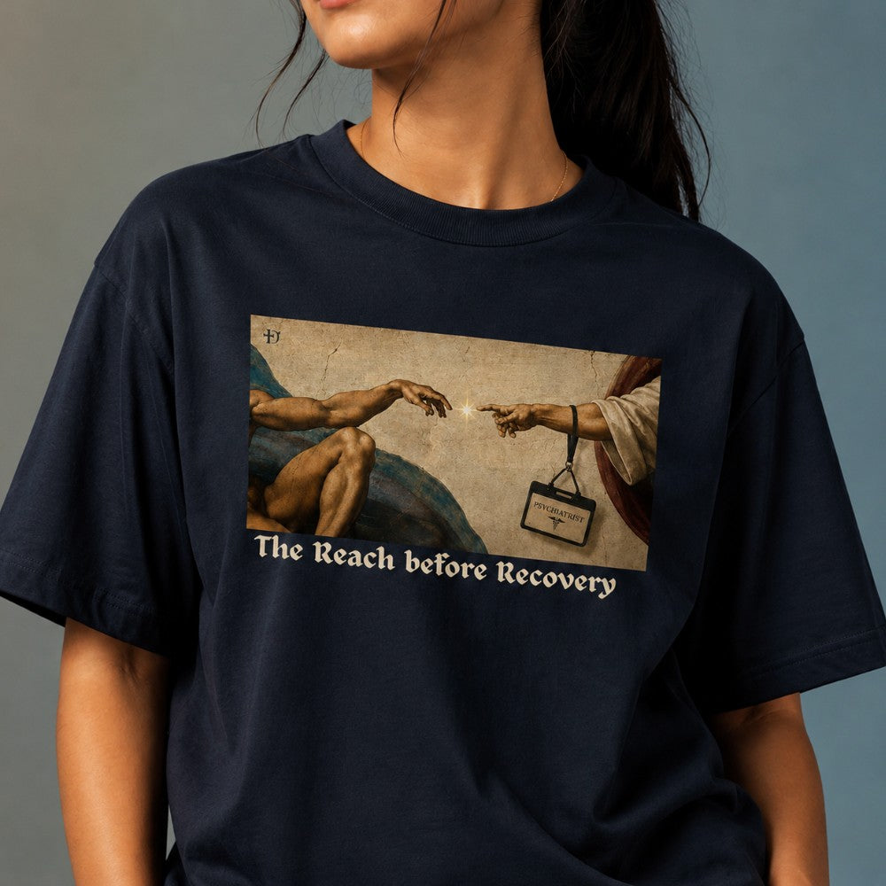 Just reach out | Unisex Stretch T-shirt | Psychiatry Theme Tshirt