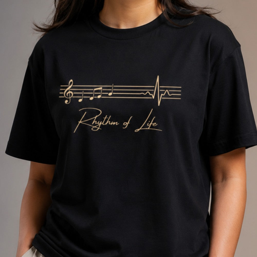 Rhythm of life | Unisex Stretch T-shirt for Doctors