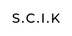 Black text 'S.C.I.K' on a transparent background