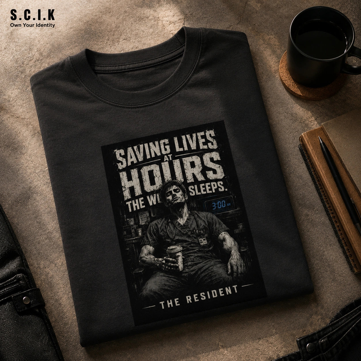Saving Lives | Unisex Oversized Classic T-Shirt for Residents | The Hero Collection