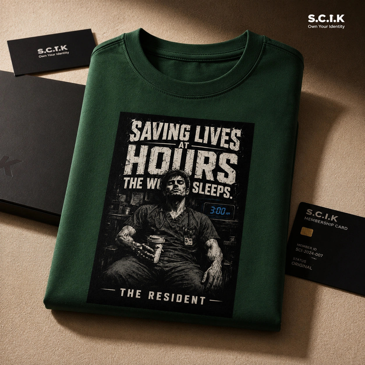 Saving Lives | Unisex Oversized Classic T-Shirt for Residents | The Hero Collection