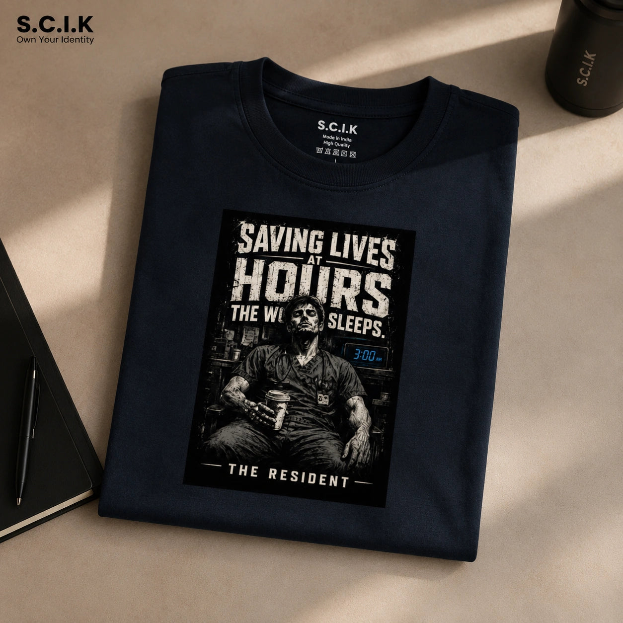 Saving Lives | Unisex Oversized Classic T-Shirt for Residents | The Hero Collection