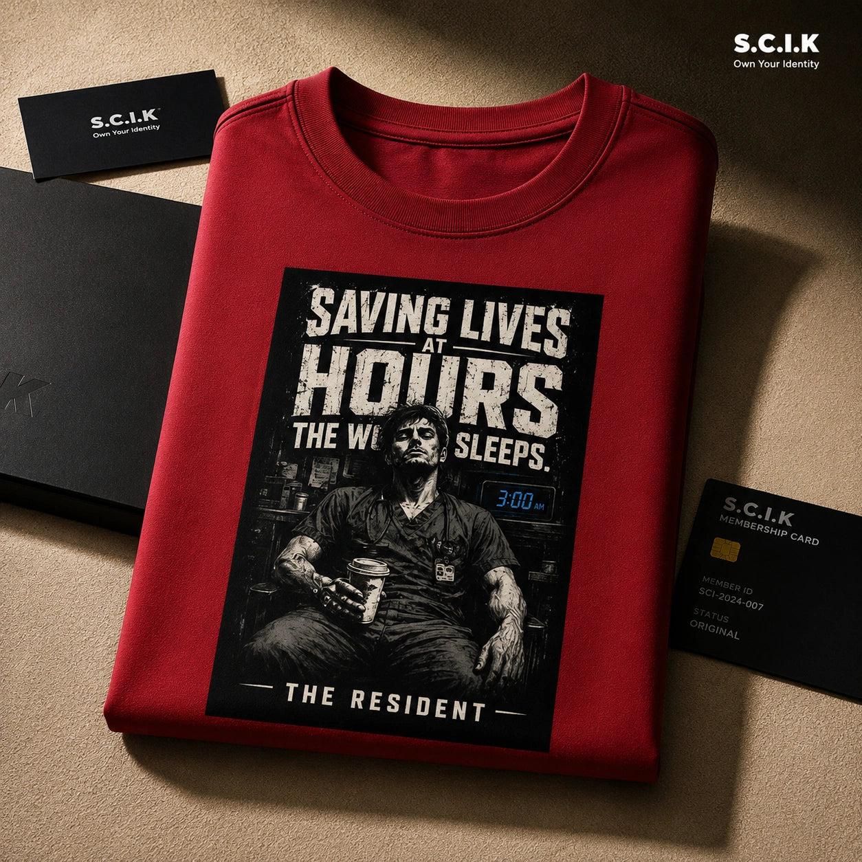Saving Lives | Unisex Oversized Classic T-Shirt for Residents | The Hero Collection