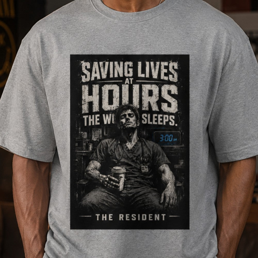 Saving Lives | Unisex Oversized Classic T-Shirt for Residents | Hero Collection