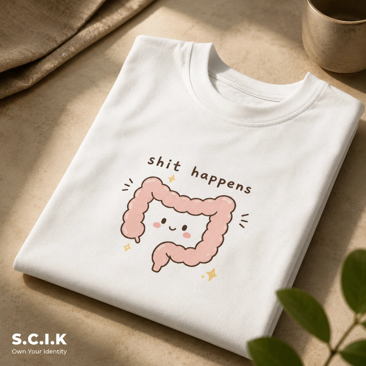 Shit Happens | Unisex Oversized Standard T-Shirt