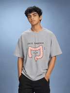 Shit Happens | Unisex Oversized Standard T-Shirt