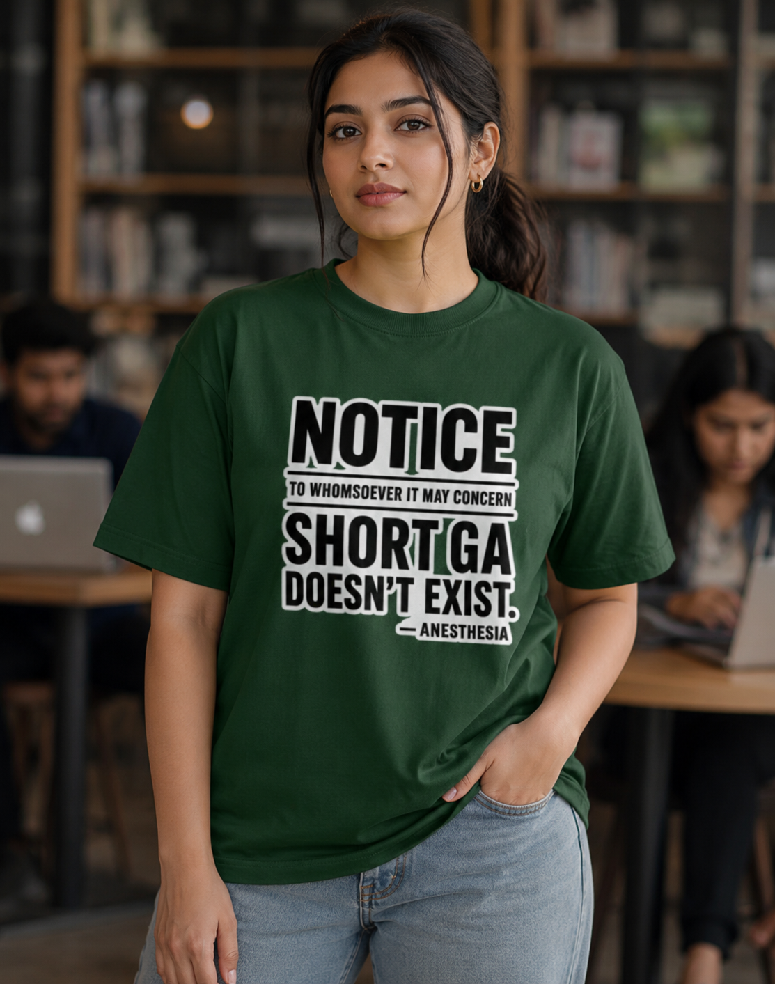 Short GA Doesn't Exist | Unisex Oversized Classic T-Shirt |