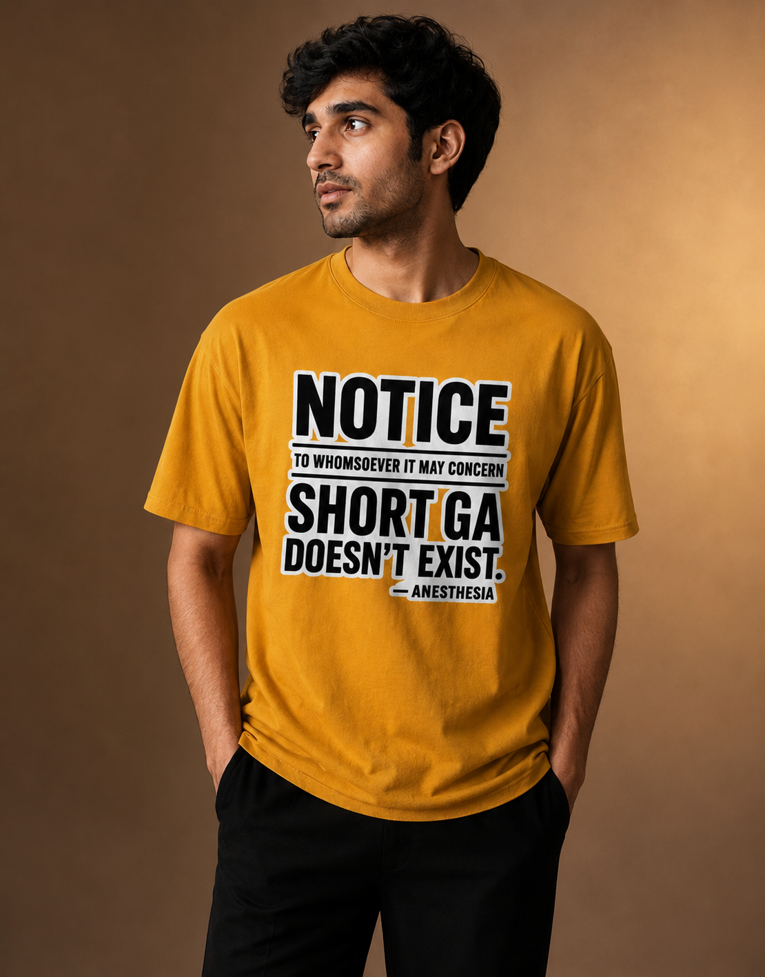 Short GA Doesn't Exist | Unisex Oversized Classic T-Shirt |