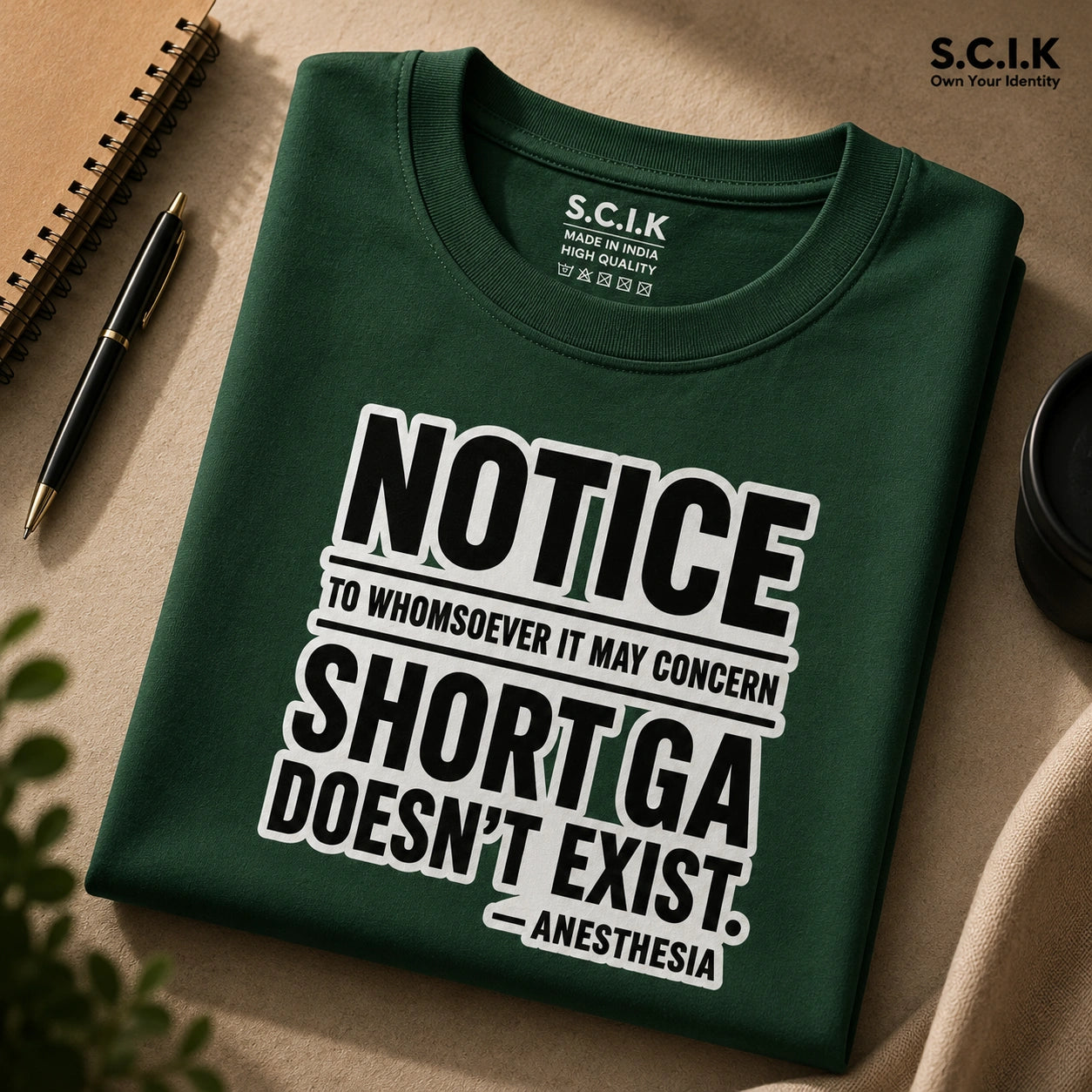 Short GA Doesn't Exist | Unisex Oversized Classic T-Shirt |