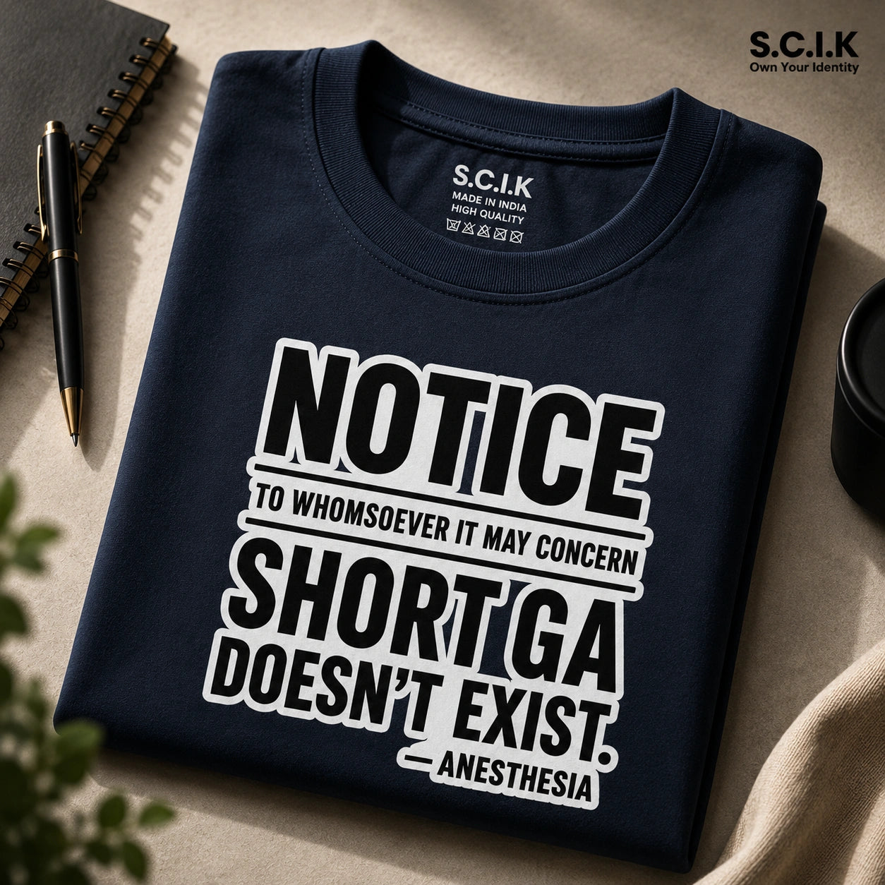 Short GA Doesn't Exist | Unisex Oversized Classic T-Shirt |