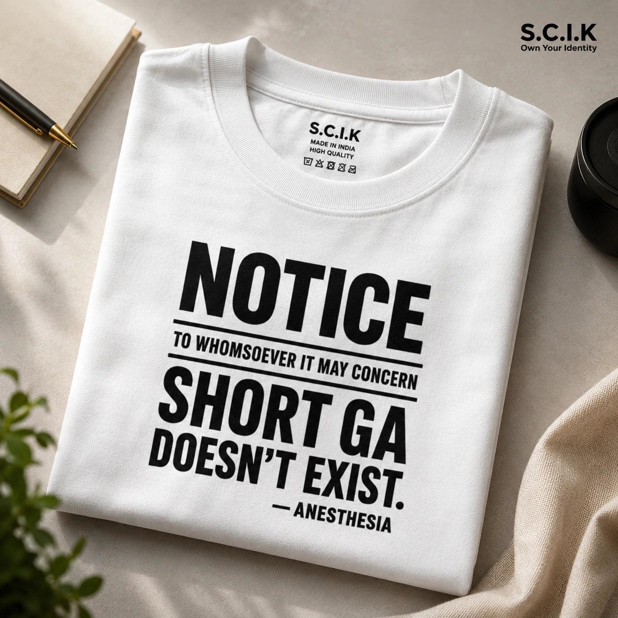 Short GA Doesn't Exist | Unisex Oversized Classic T-Shirt |