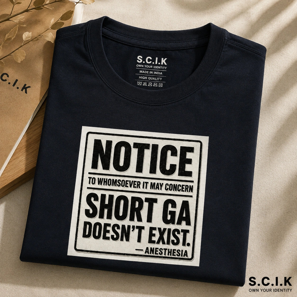 Short GA Is A Myth | Unisex Stretch T-shirt for Anesthesiologists