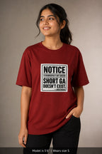 Short GA Is A Myth | Unisex Stretch T-shirt for Anesthesiologists