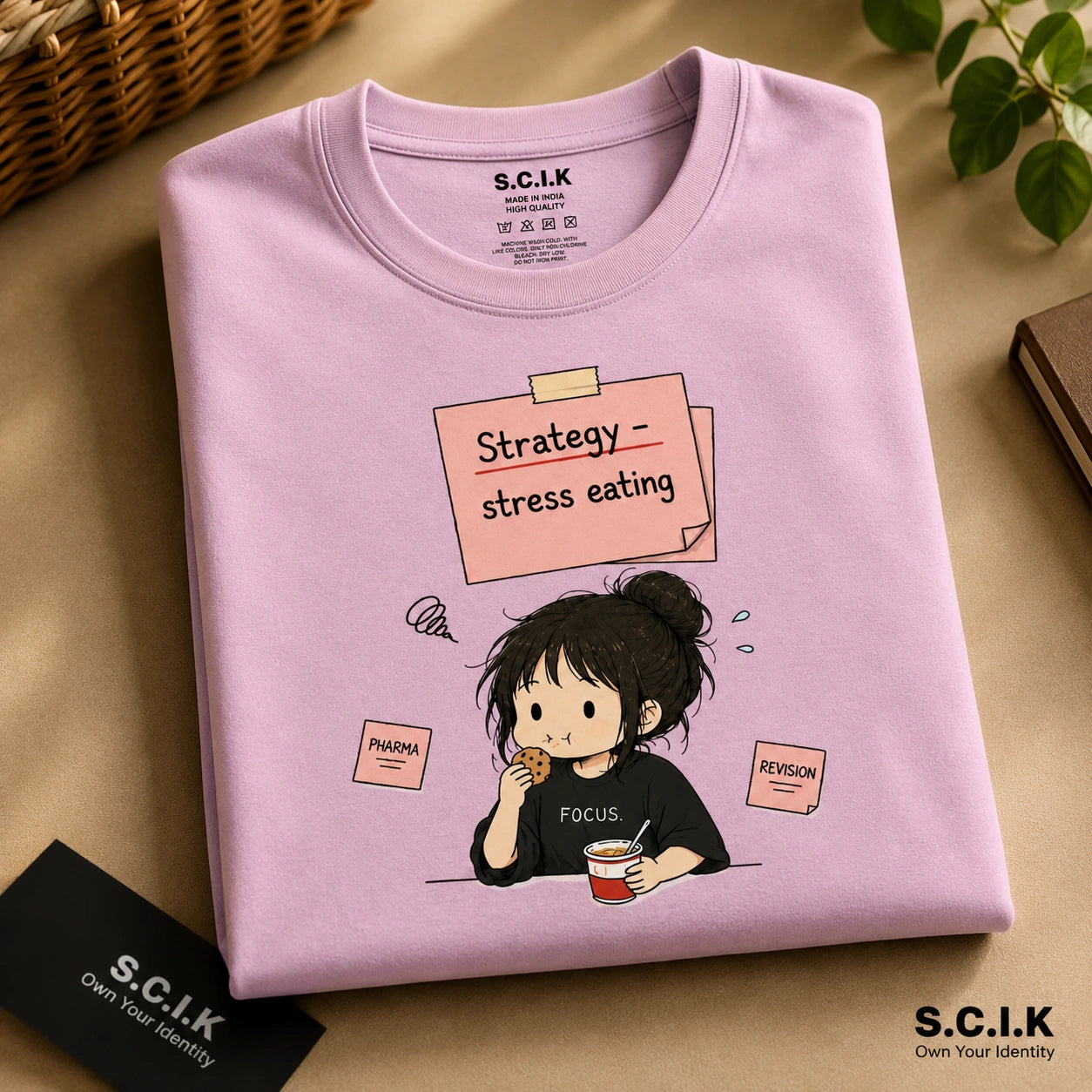 Stress Eating | Unisex Oversized Classic T-Shirt