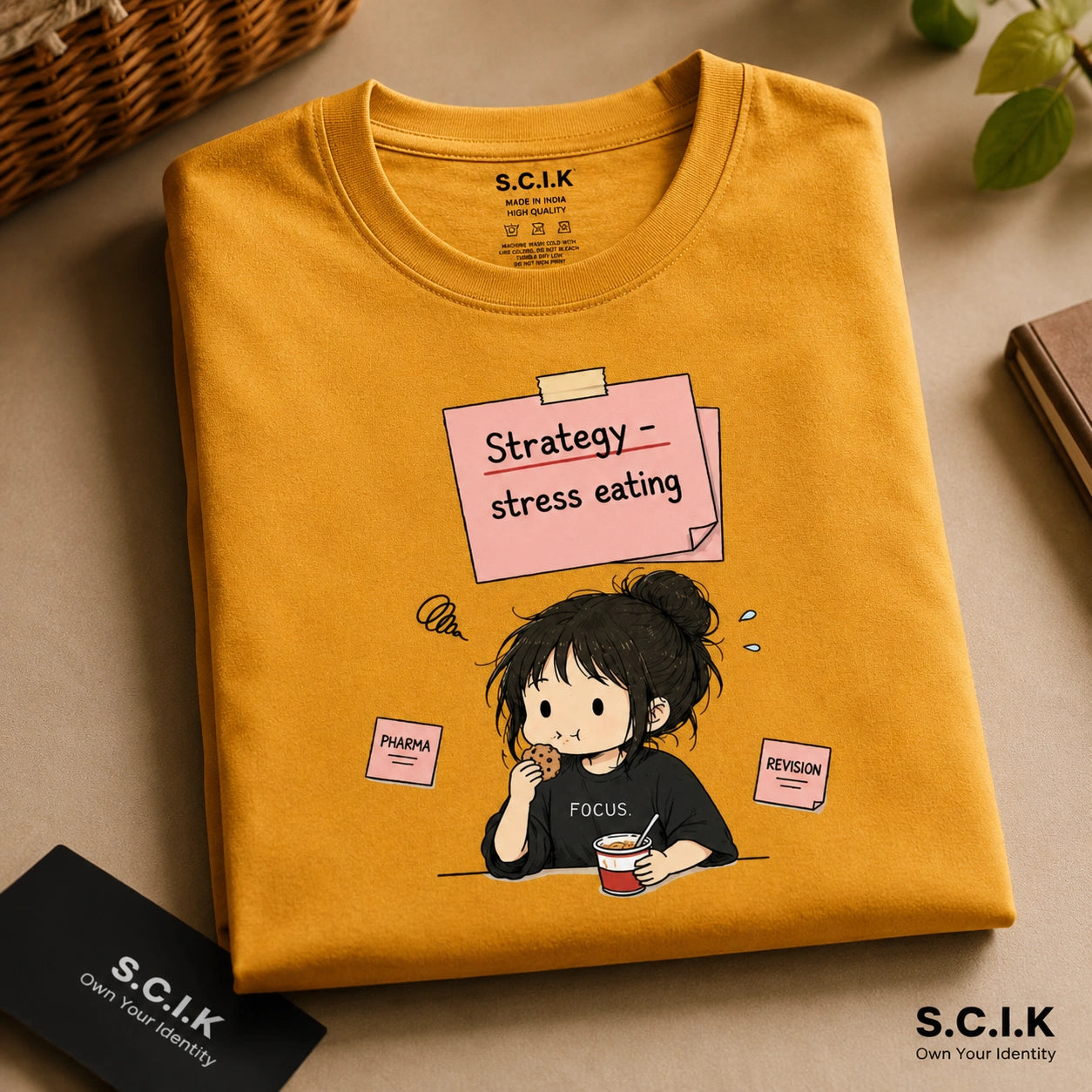 Stress Eating | Unisex Oversized Classic T-Shirt