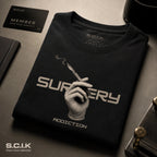 Surgery Addiction | Unisex Terry Oversized Tee