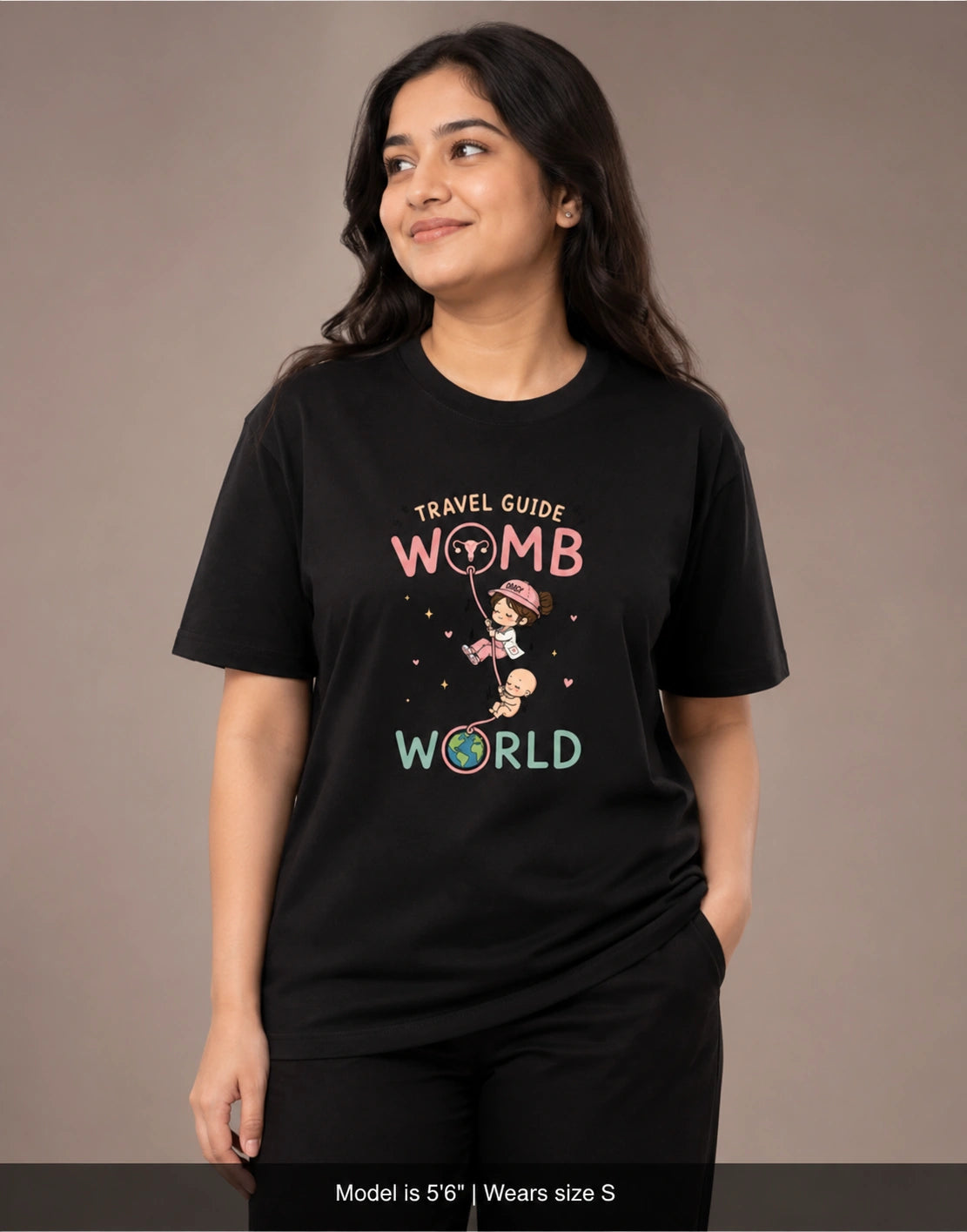 Travel Guide | Unisex Stretch T-shirt for Obstetrics Department