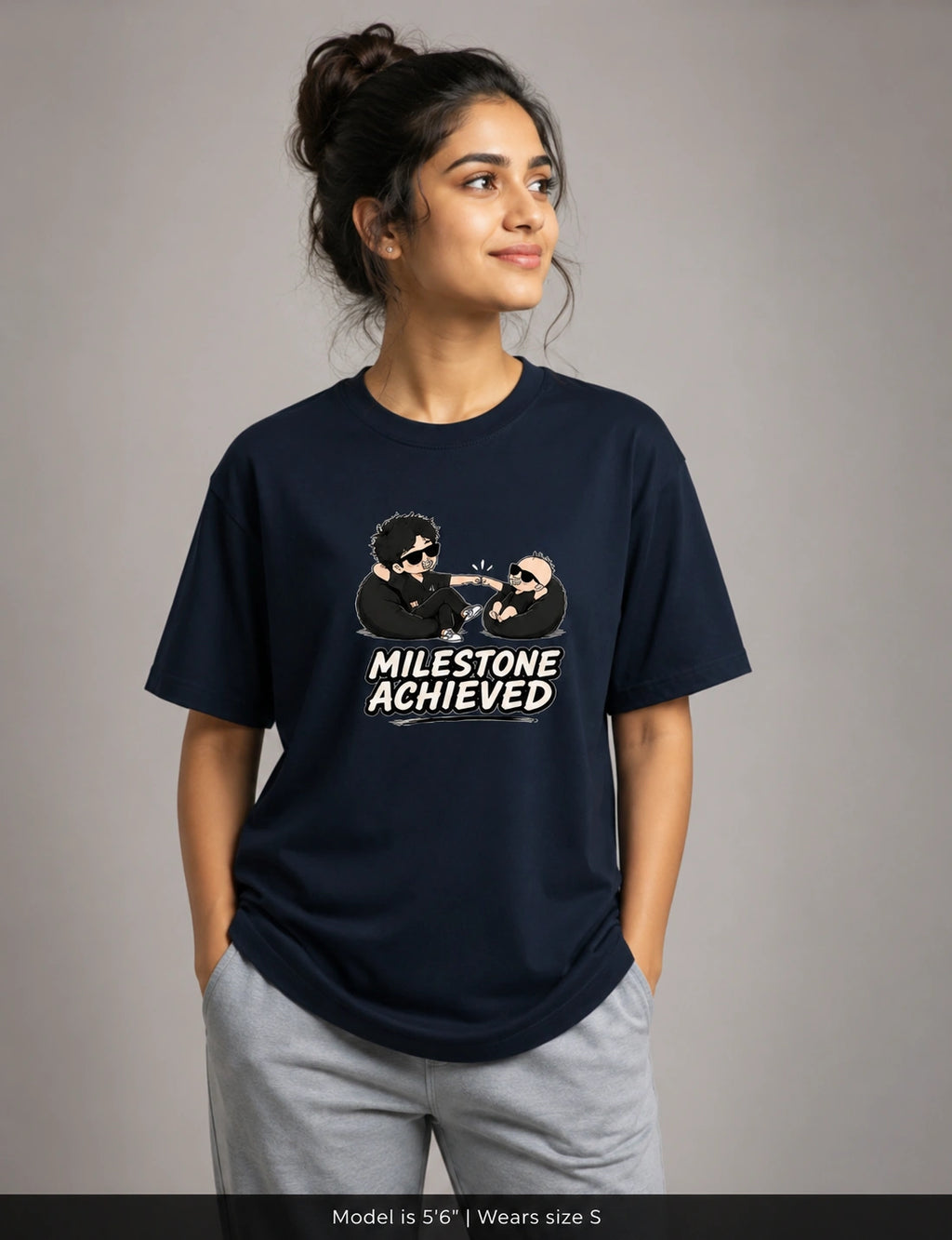 Unidextrous Reach Milestone | Unisex Stretch T-shirt for Paediatrician & MBBS Students