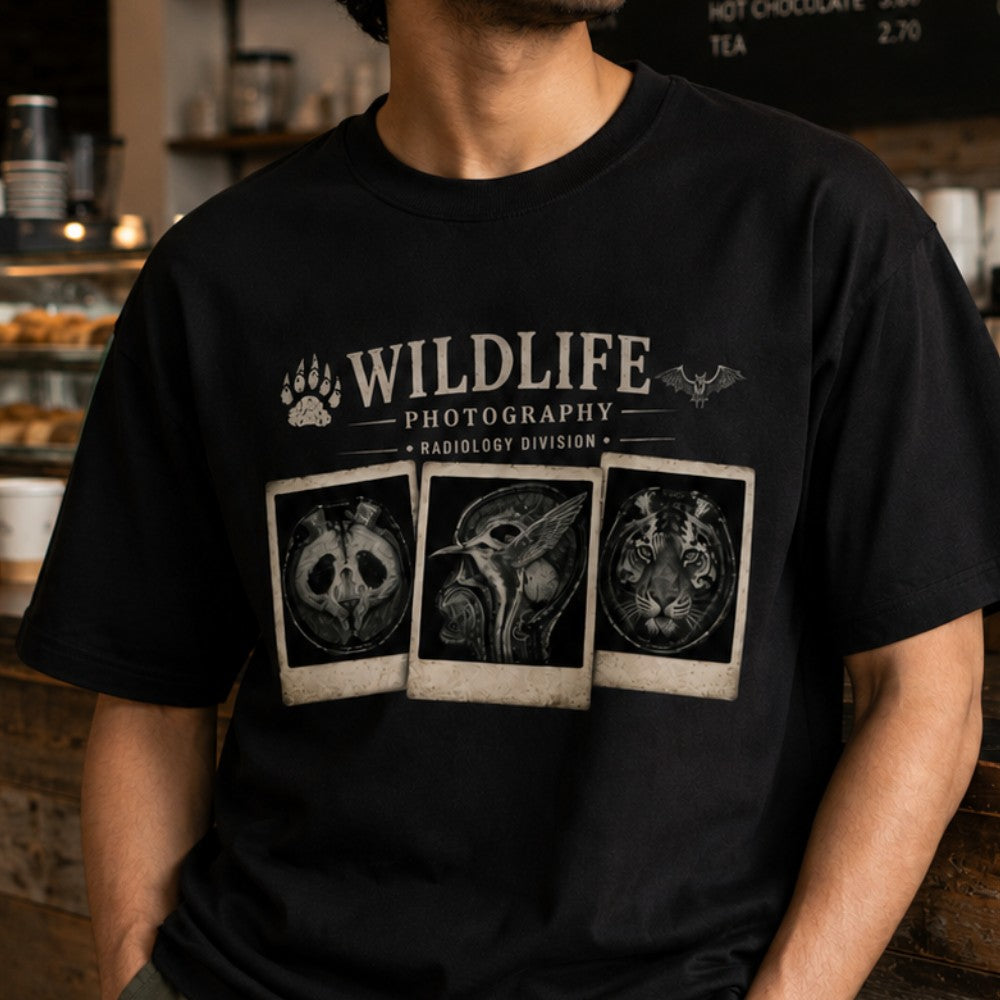 Wildlife photography | Unisex Stretch T-shirt for Radiologists & Medicos