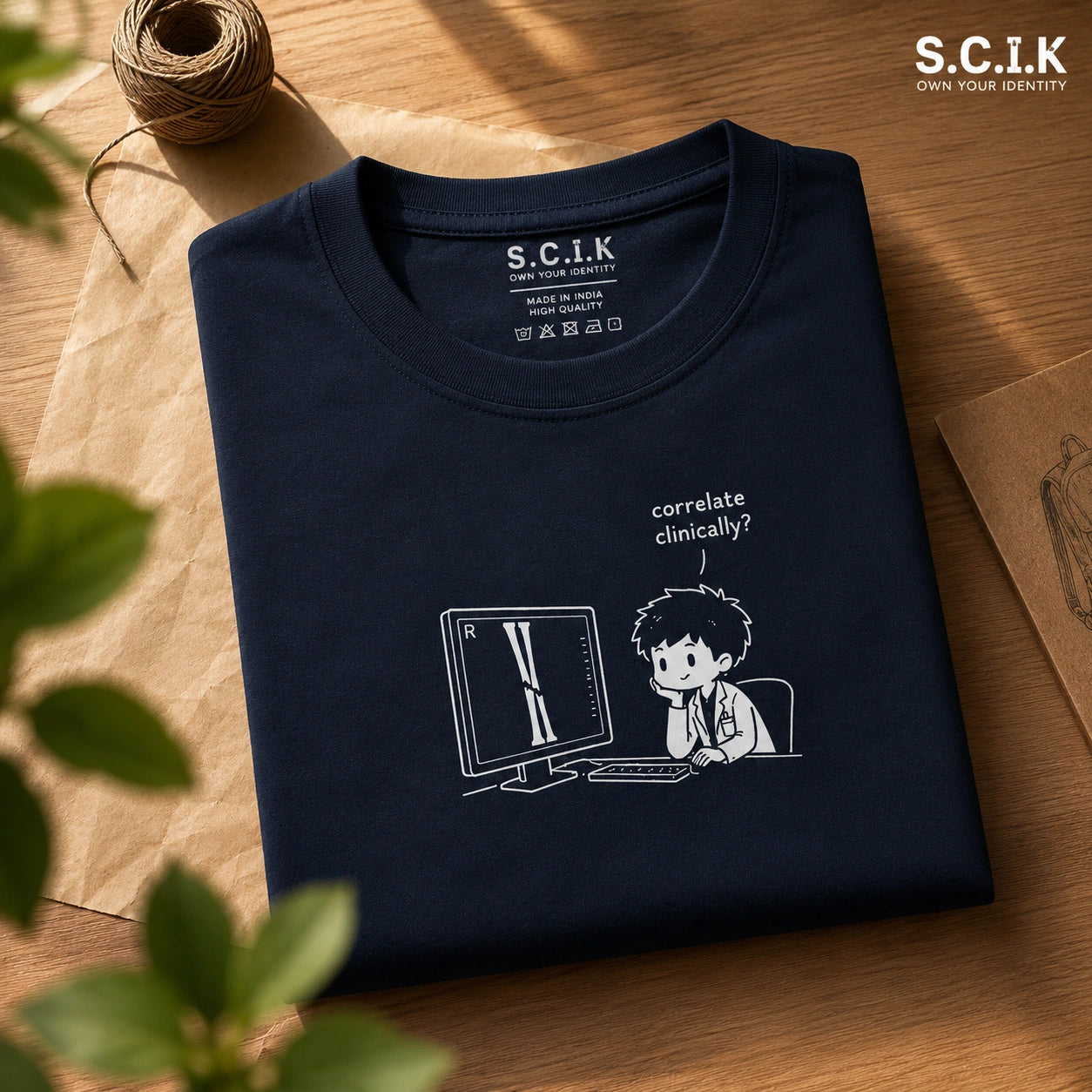 Correlate Clinically? | Unisex Stretch T-shirt for Medicos