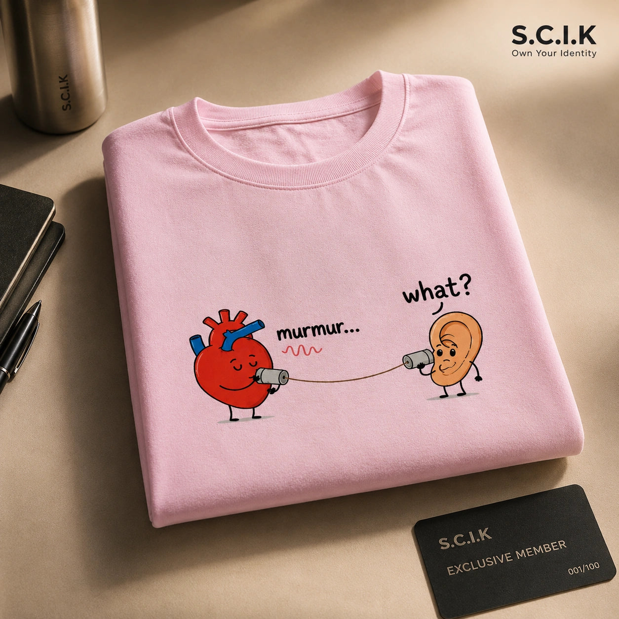 Mid diastolic Murmur | Unisex Stretch T-shirt for Medicos